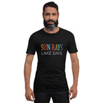 Sun Rays Lake Days Short-Sleeve Unisex T-Shirt